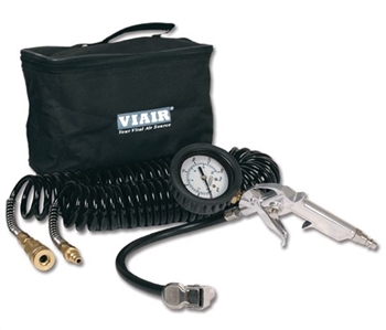 Inflation Kit w/2.5â€ Mechanical Gauge Tire Gun, 150 PSI, 30â€™ Hose, Carry Bag