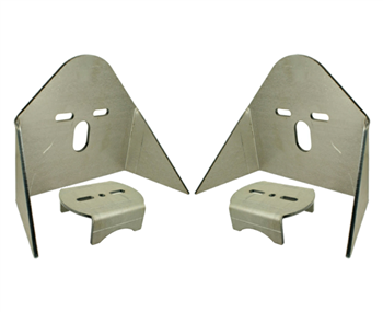 Over Axle & Upper Bag Brackets Weld in Type, Sold as pair!