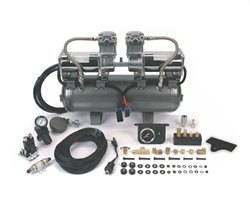 Viair High Pressure 2on2 Bolt-on platform Universal type with 2-380C 200 PSI/ 2.54 CFM Compressors (PN 30018)