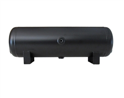 4 Gallon 6 Port Black Powder Coated Air Tank