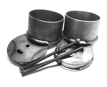 1964-72 GM A Body Rear Bag Cups/Brackets,sold as pair!