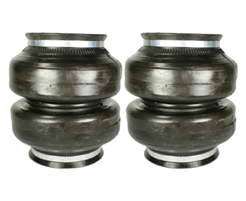 2 Universal Air Suspension Power House 1/2" Port Bags