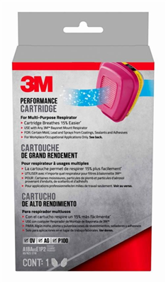 3M 60923 Performance Cartridge for Multi-Purpose Respirator