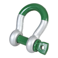 VAN BEEST 16mm Green Pin Super Bow Shackle SC