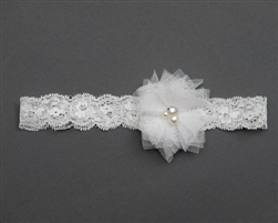 Lace baby girls headband  â€“ Style ACC-BHB001