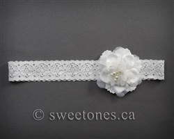 Cute lace baby girls headband  â€“ Style ACC-BHB002
