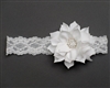 White lace baby girls headband  â€“ Style ACC-BHB007