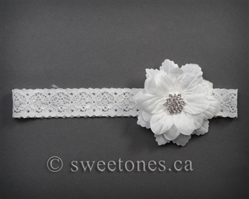 Lace baby girls headband  â€“ Style ACC-BHB008