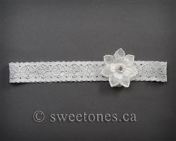 Cute lace baby girls headband  â€“ Style ACC-BHB009