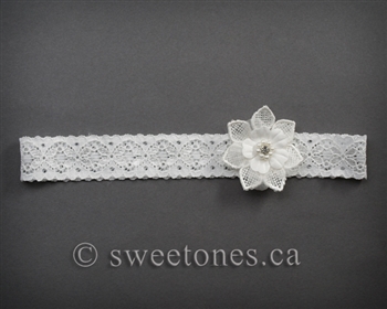 Cute lace baby girls headband  â€“ Style ACC-BHB009