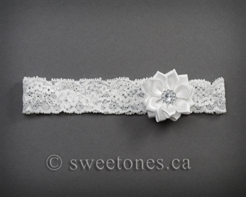 Lace lace baby girls headband  â€“ Style ACC-BHB011