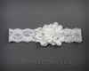 Flower lace baby girls headband  â€“ Style ACC-BHB036