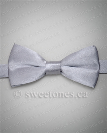 Boys formal adjustable black bow tie
