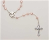 Communion silver rosary