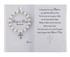 Baby baptism Peral  bracelet