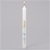 10"H Baptismal Candle - Style ACC-GIFT033