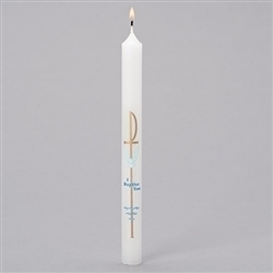 10"H Baptismal Candle - Style ACC-GIFT033