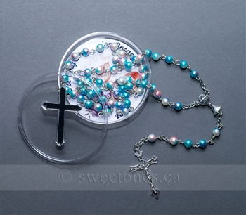 First Communion  girl rosary gift