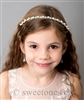 Pearl rhinestone headband