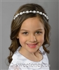 Pearl rhinestone headband