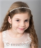 Pearl rhinestone headband