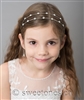 Flower girl rhinestone headpiece Ontario