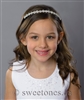 Pearl rhinestone headband