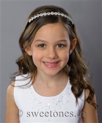 Pearl rhinestone headband