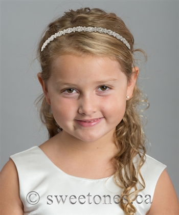 Girls rhinestone headband