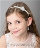 First Communion Crystal headband