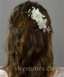 Rhinestone flower hairband