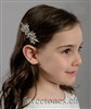 Flower girl floral hair pin hair accessory