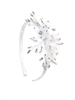 Rhinestone flower hairband