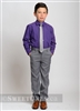 Boys grey formal dress pants