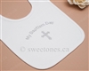 cotton Baptism bib