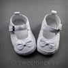 Lovely white baby shoesâ€“ B-SHOES-061