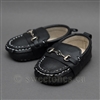 Baby boys black loafers