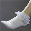 Girls ruffle lace socks