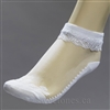 Girls ruffle lace socks