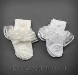 Girls white dress socks Canada