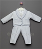 Boy Cotton Christening vest suit Baptism outfit