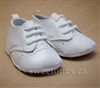 white satin boys baby baptism shoes