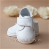 Boys Baptism Christening white leather shoes