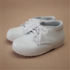 white satin boys baby baptism shoes