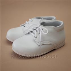 white satin boys baby baptism shoes