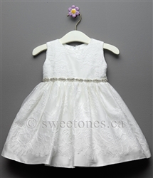 Silk floral lace overlay dressâ€“ Style BG-Bella