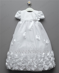 Christening satin gown
