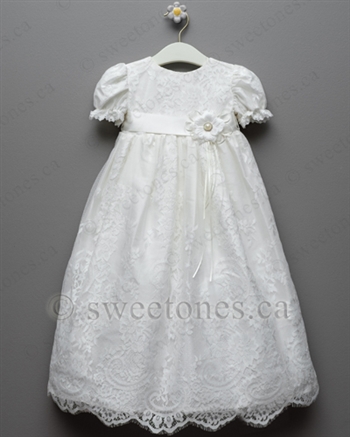 Silk Christening Gown