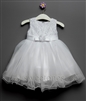 White girls lace tulle Baptism dress â€“ Style BG-Lauren
