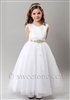 Tulle dress with sparkle rhinestone belt â€“ Style FC-Layla